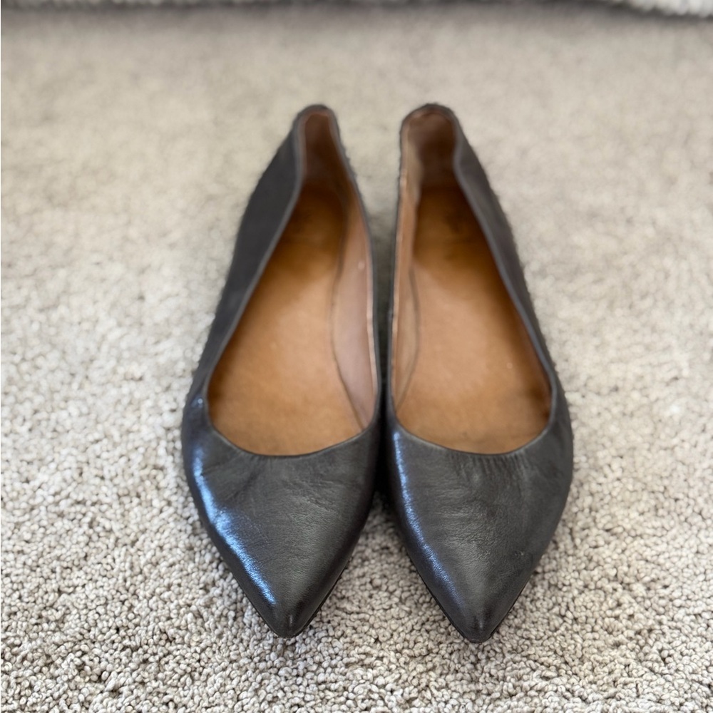 Frye Charcoal Sienna Ballet Flat